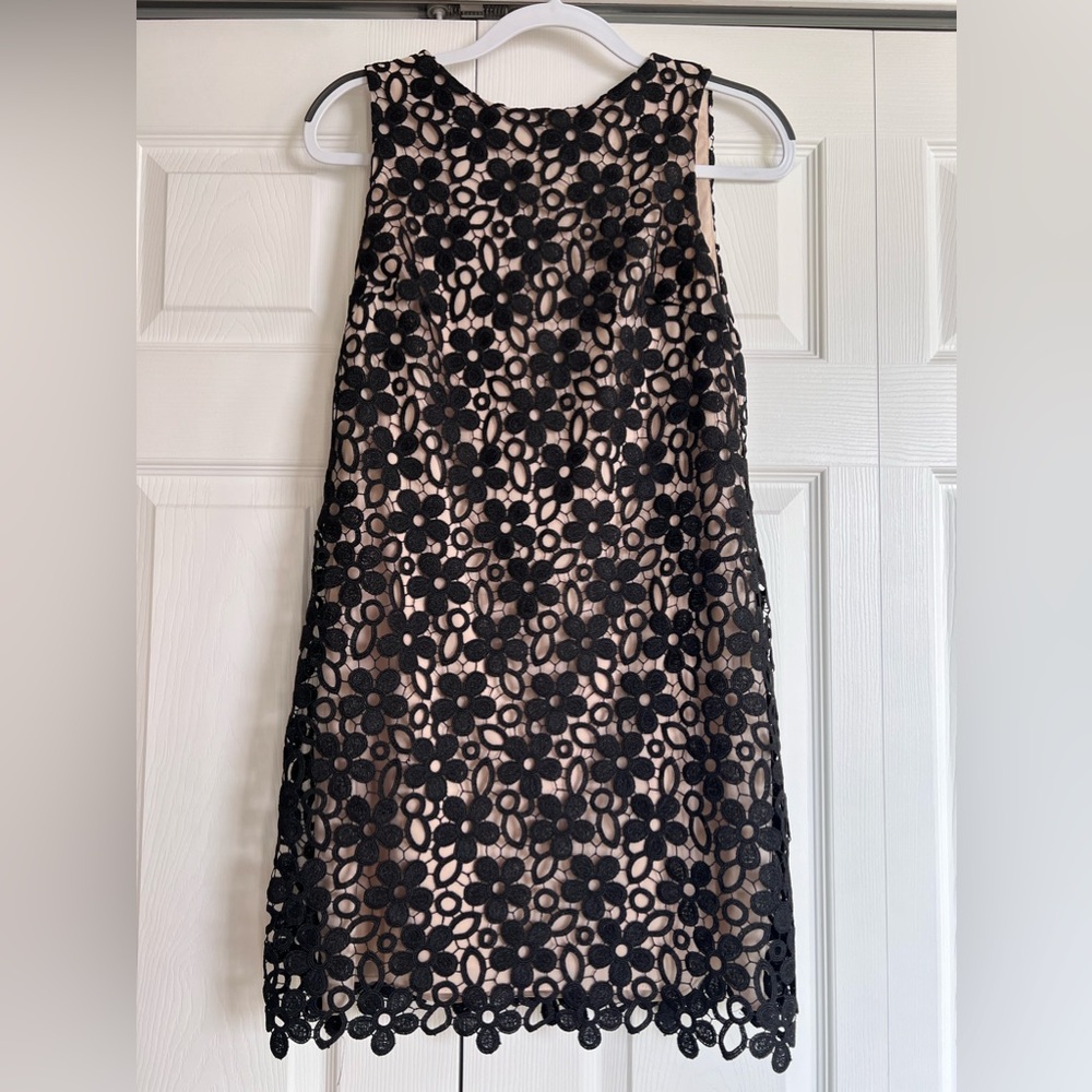 Alice + Olivia Clyde Lace Shift Dress Sz 6. *Like New* - Picture 3 of 6